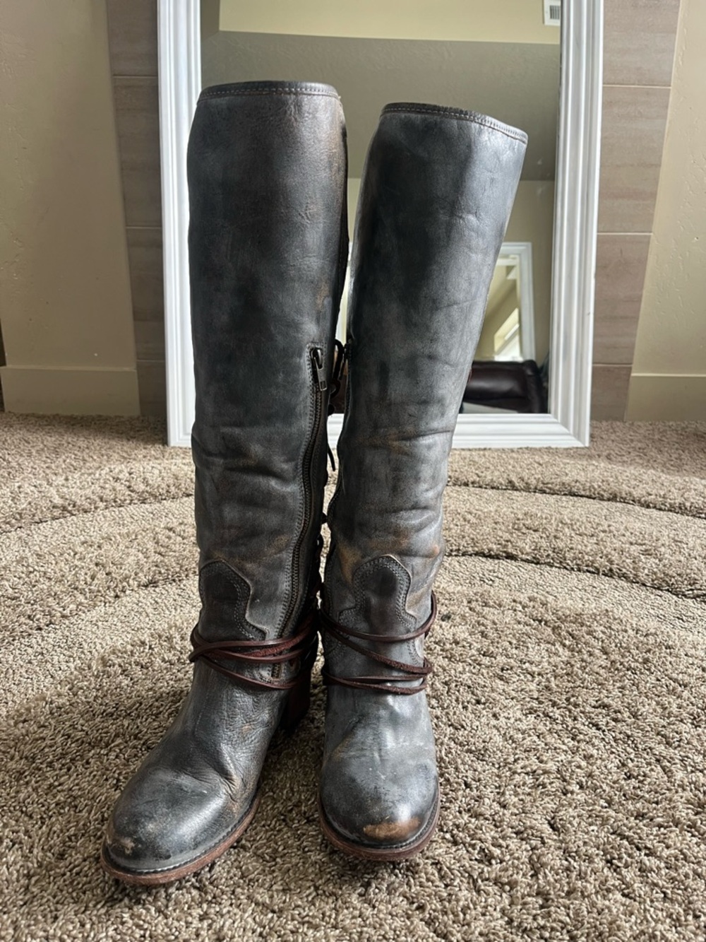 Freebird by Steven Stone Coal Boot